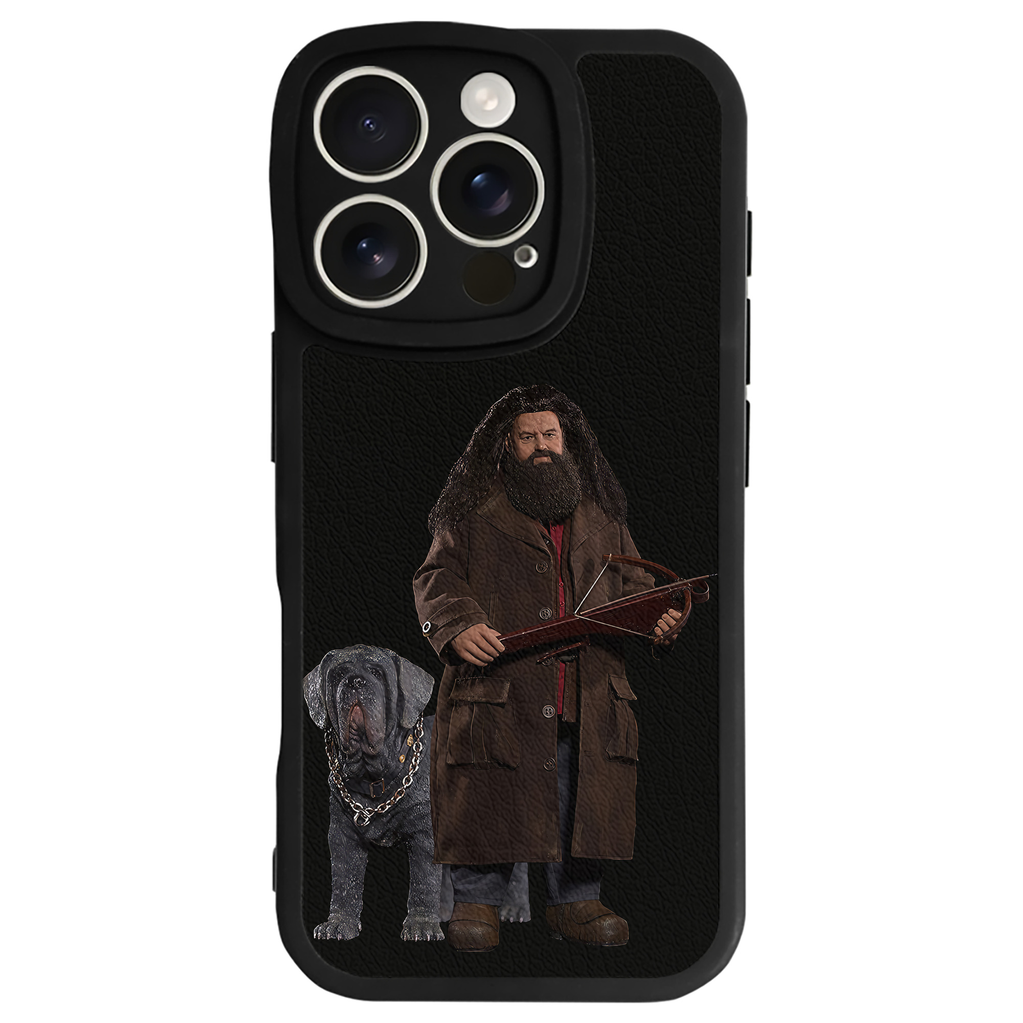 （画像用） Harry Potter ハリー・ポッターシリーズ 【iPhone 16シリーズ対応】シリコンスマホケース（レザー調） 材質：シリコン